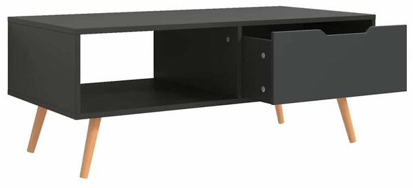 Konferenční stolek šedý 100 x 49,5 x 43 cm kompozitní dřevo 326788