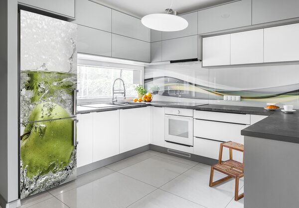Nálepka na ledničku fototapeta Jablko pod dovou FridgeStick-70x190-f-67341164