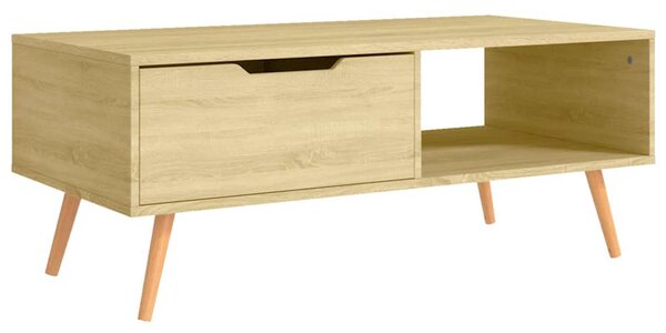 Konferenční stolek dub sonoma 100x49,5x43 cm kompozitní dřevo 326789