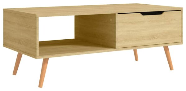 Konferenční stolek dub sonoma 100x49,5x43 cm kompozitní dřevo 326789