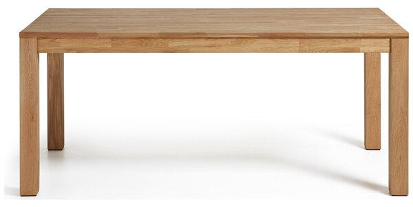 Dubový rozkládací jídelní stůl Kave Home Isbel 120/200 x 75 cm