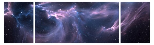 Obraz - Vesmírná mlhovina (170x50 cm)