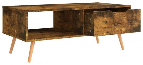 Konferenční stolek kouřový dub 100x49,5x43 cm kompozitní dřevo 326794