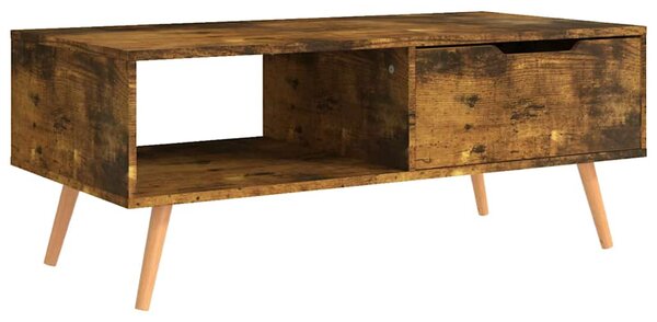 Konferenční stolek kouřový dub 100x49,5x43 cm kompozitní dřevo 326794