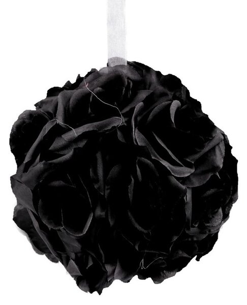 Květinová koule Ø15 cm - 8 černá