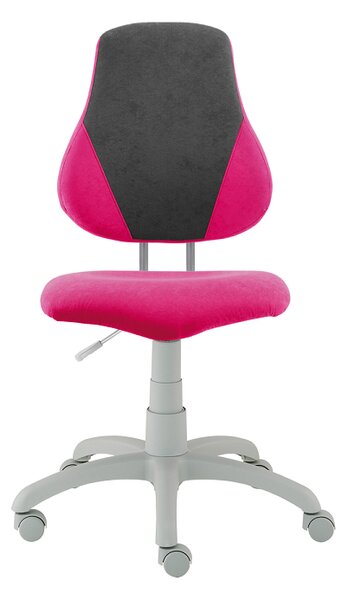 Alba dětská rostoucí židle FUXO V-line růžovo-šedá SKLADOVÁ