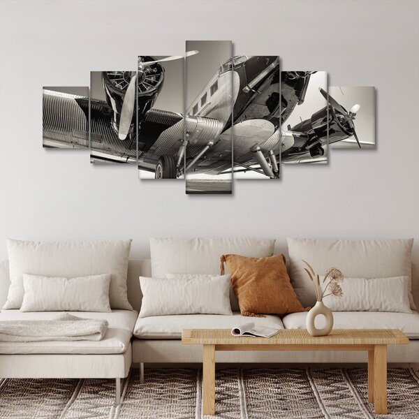 Obraz - Historické letadlo (210x100 cm)