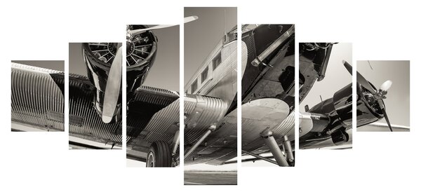 Obraz - Historické letadlo (210x100 cm)