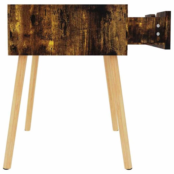 Noční stolky 2 ks kouřový dub 40 x 40 x 56 cm kompozitní dřevo 326812