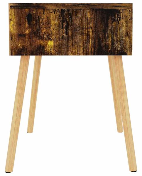 Noční stolky 2 ks kouřový dub 40 x 40 x 56 cm kompozitní dřevo 326812