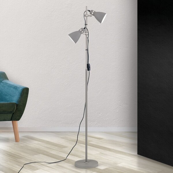 Orion Stl12-1179/2-Grau Stojací lampa SCHOOL ŠEDÁ