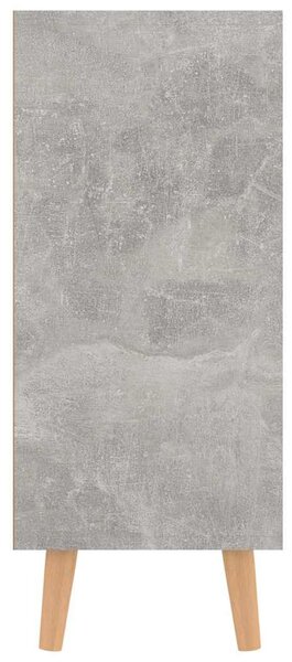 Příborník betonově šedý 90 x 30 x 72 cm kompozitní dřevo 326817