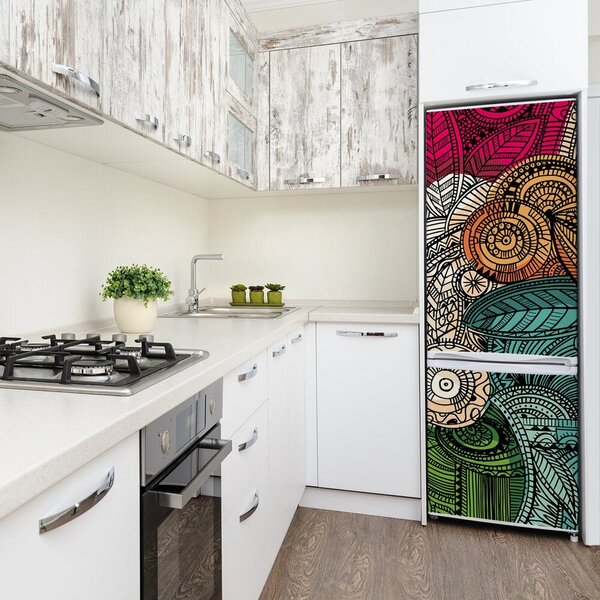 Foto tapeta na ledničku Abstraktní pírka FridgeStick-70x190-f-67659076