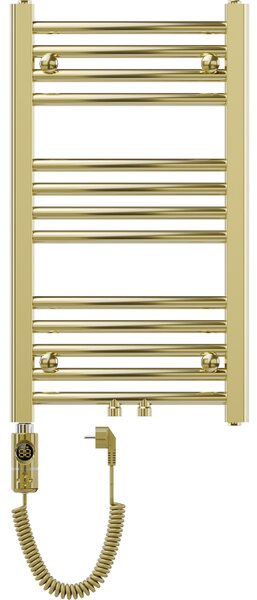Mexen Ares, elektrické topné těleso 700 x 400 mm, 300 W, zlatá lesklá, W102-0700-400-2300-50
