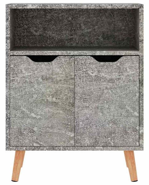 Příborník betonově šedý 60 x 30 x 72 cm kompozitní dřevo 326826