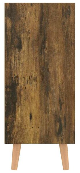 Příborník kouřový dub 90 x 30 x 72 cm kompozitní dřevo 326821