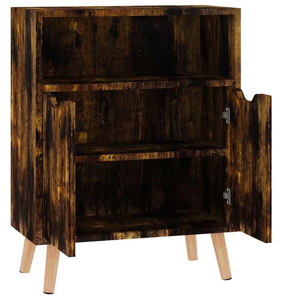 Příborník kouřový dub 60 x 30 x 72 cm kompozitní dřevo 326830