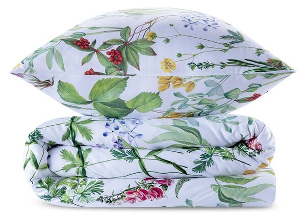 Ložní povlečení z mikrovlákna PRIMAVERA bílé jednolůžko