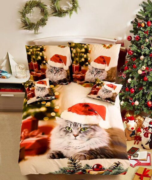 3D Bavlněné povlečení MAGIC PAWS barevné + povlak na polštářek 40x50 cm zdarma Rozměr povlečení: 70 x 90 cm | 140 x 200 cm