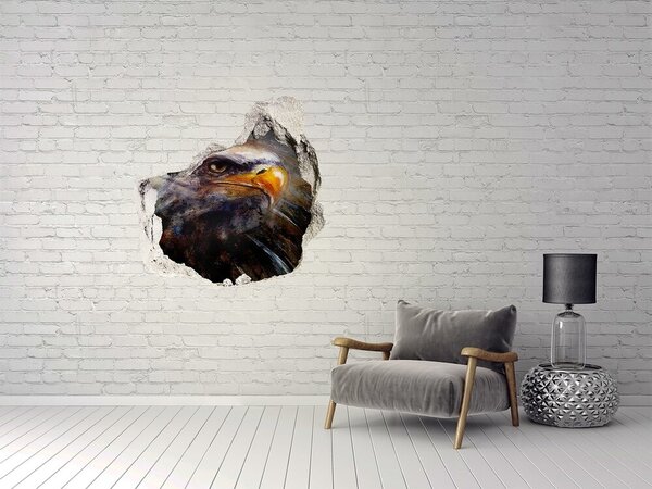 Díra 3D fototapeta na stěnu nálepka Ořel nd-p-78484060