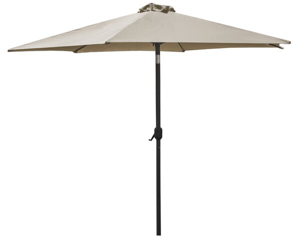 Linder Exclusiv Naklápěcí slunečník 250 cm Šedohnědý