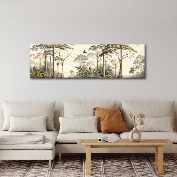 Obraz - Amazonský prales (170x50 cm)