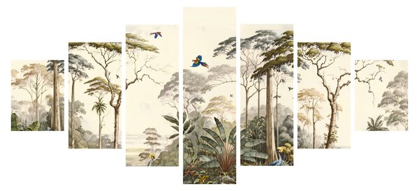 Obraz - Amazonský prales (210x100 cm)