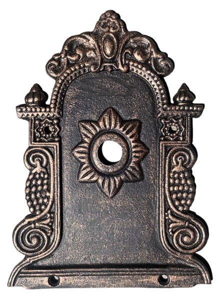 Dekorativní litinové umyvadlo Malé 47,5 cm - měděná patina