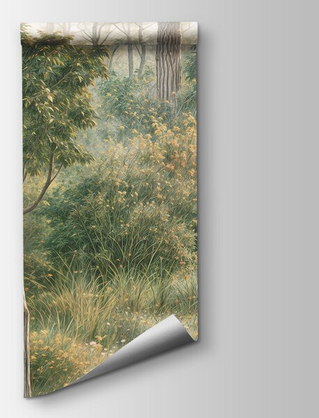 Fototapeta Obraz lesa se stromy a rostlinami, Přírodní fototapety, Populární fototapety, t00834 - Tapeko.co.cz