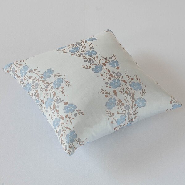 Povlak na polštář Veba GRACE Linen bloom světlá Velikost: 40x40 cm