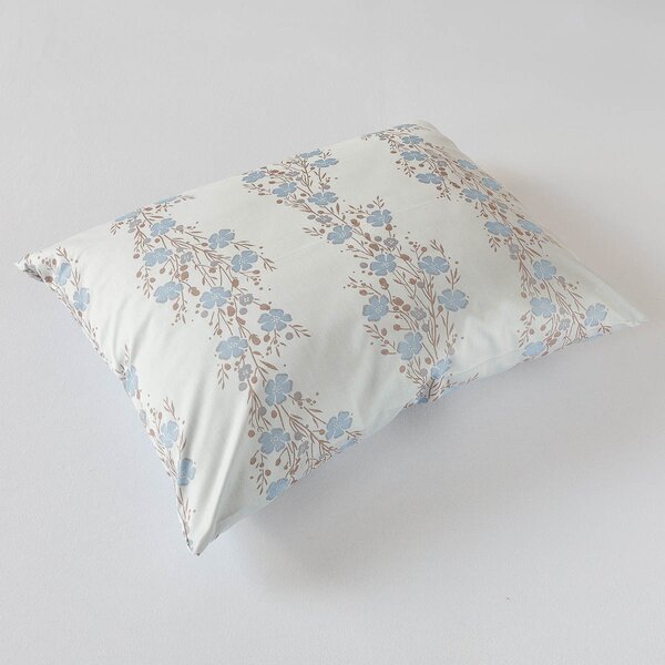 Povlak na polštář Veba GRACE Linen bloom světlá Velikost: 40x40 cm