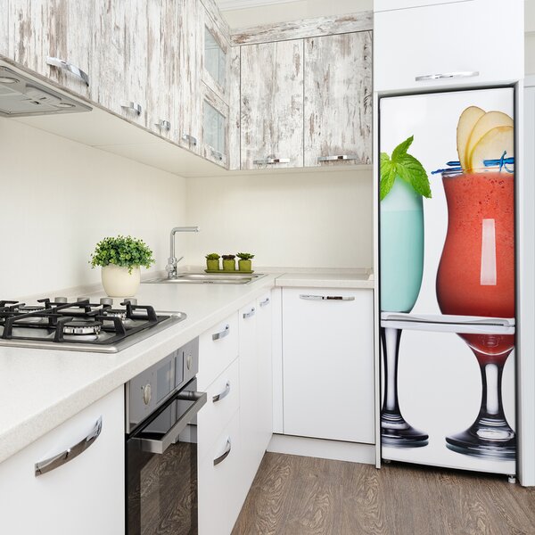 Foto nálepka na ledničku Barevné koktejly FridgeStick-70x190-f-67855562