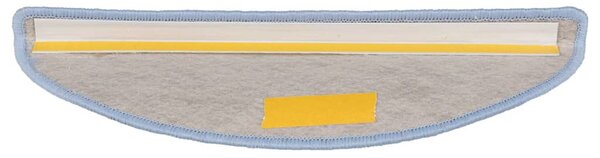 Samolepící nášlapy na schody vzhled sisal 15 ks 56x17x3cm modré 326862