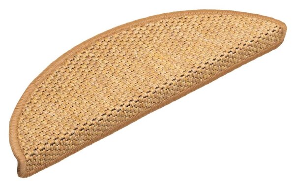 Samolepicí nášlapy na schody vzhled sisal 15 ks 56x17x3cm sisal 326865