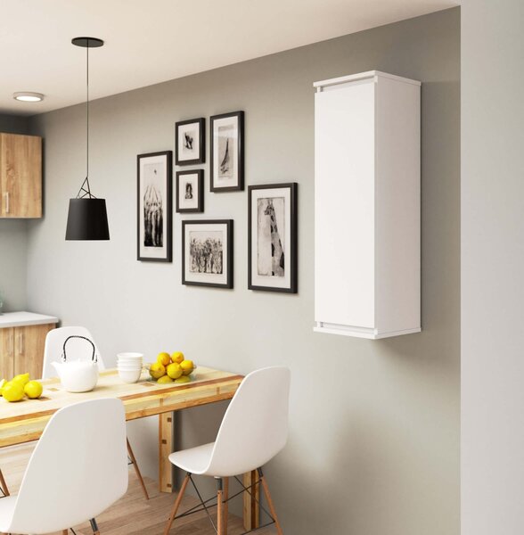Ak furniture Závěsná skříňka Star 30 cm bílá