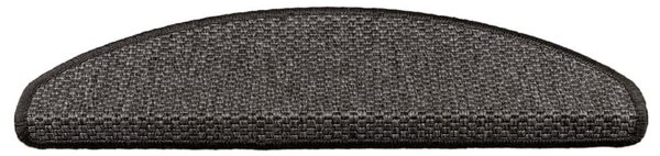 Samolepící nášlapy na schody vzhled sisal 15 ks 65x21x4 cm 326873