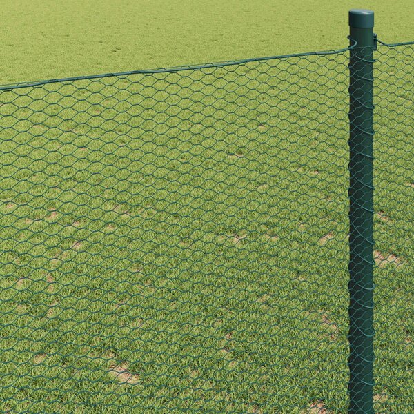 Hexagonální oplocení 1,2 x 10 m PVC Zelená