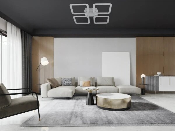 LED Stmívatelné stropní svítidlo LED/95W/230V 3000-6500K + dálkové ovládání
