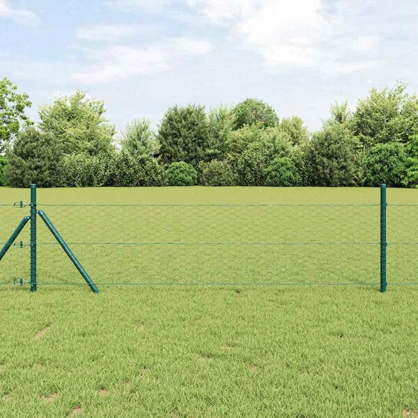 Hexagonální oplocení 0,4 x 25 m PVC Zelená