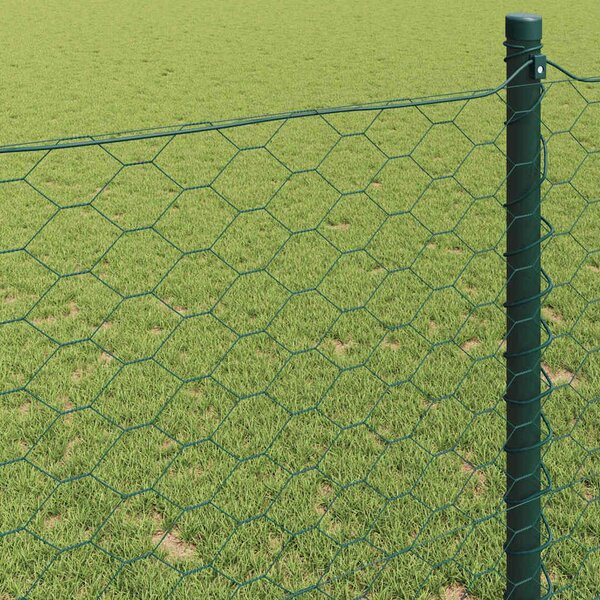 Hexagonální oplocení 0,4 x 25 m PVC Zelená