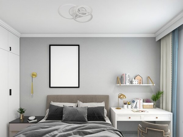 LED Stmívatelné stropní svítidlo LED/90W/230V 3000-6500K + dálkové ovládání
