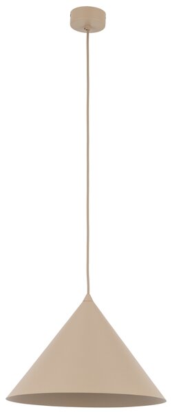 TK Lighting Závěsné svítidlo na lanku 10621 CONO L písková