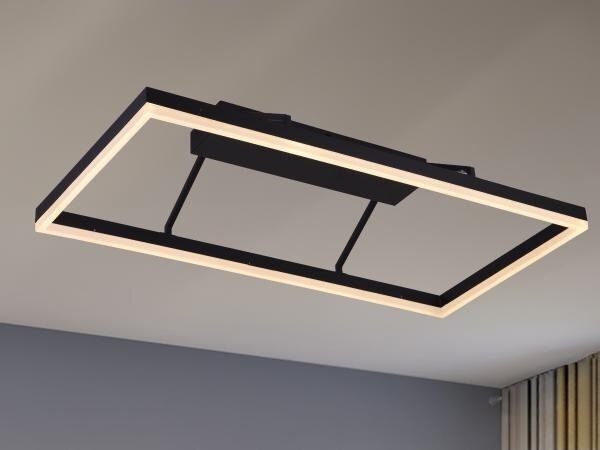 LED Stmívatelný přisazený lustr LED/55W/230V 3000-6500K + dálkové ovládání