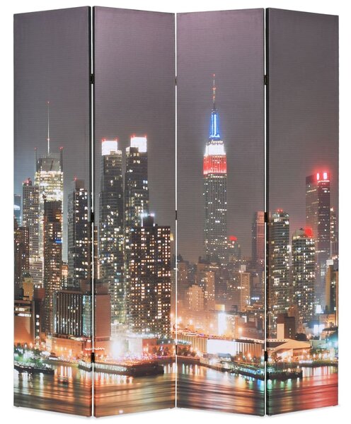 Skládací paraván 160 x 170 cm New York by Night