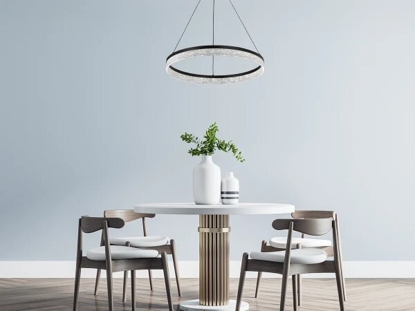 LED Stmívatelný lustr na lanku ALIANZ LED/45W/230V 3000-6000K + dálkové ovládání