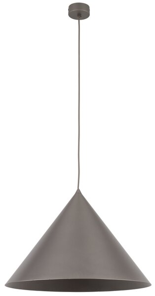 TK Lighting Závěsné svítidlo na lanku 11378 CONO XL hnědá
