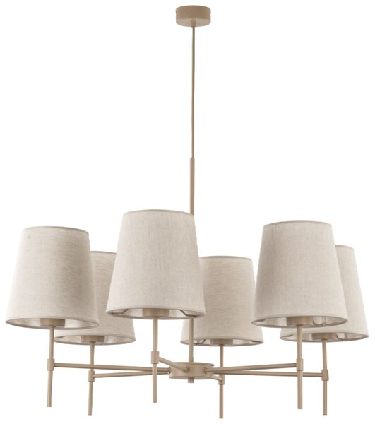TK Lighting Závěsné svítidlo na lanku 11167 ELIZABETH písková