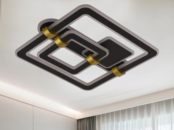 LED Stmívatelné stropní svítidlo LED/140W/230V 3000-6500K + dálkové ovládání