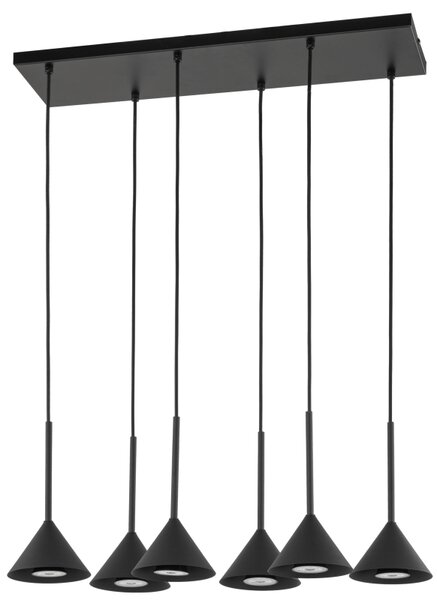 TK Lighting Závěsné svítidlo na lanku 10306 CONO MINI černá