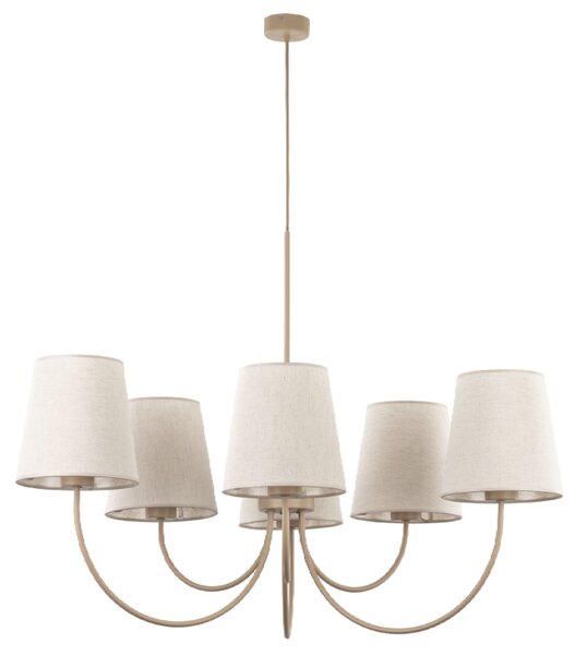 TK Lighting Závěsné svítidlo na lanku 11072 CANDI písková